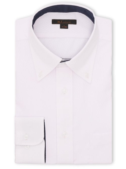 ノンアイロン NEWスタンダードフィット ボタンダウン長袖シャツ