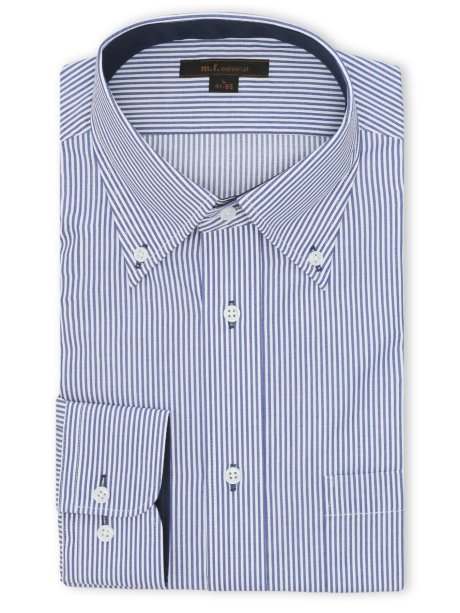 ノンアイロン NEWスタンダードフィット ボタンダウン長袖シャツ