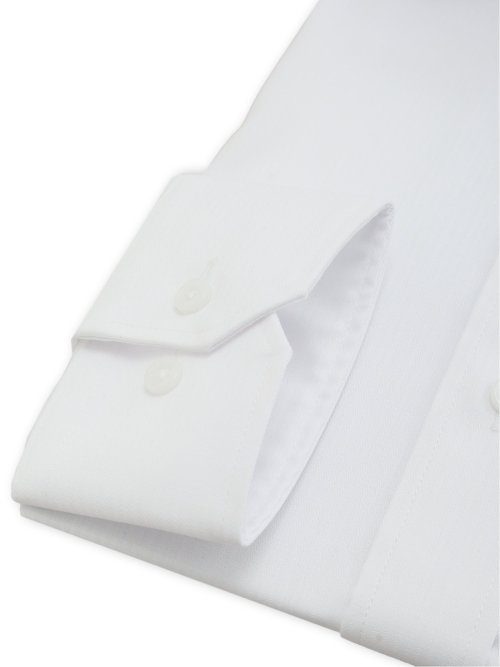 ノンアイロン NEWスタンダードフィット ワイドカラー長袖シャツ