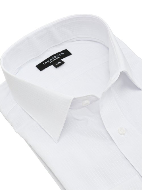 【WEB限定】形態安定 吸水速乾 スタンダードフィット 長袖シャツ5枚セット 白