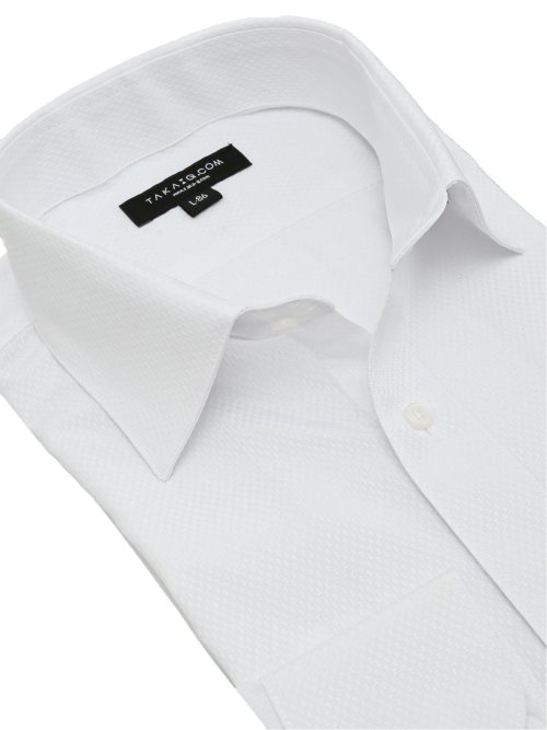 【WEB限定】形態安定 吸水速乾 スタンダードフィット 長袖シャツ5枚セット 白