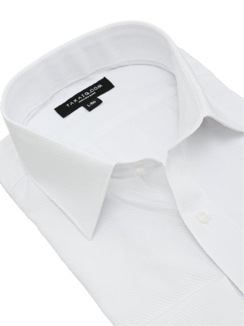 【WEB限定】形態安定 吸水速乾 スタンダードフィット 長袖シャツ5枚セット 白