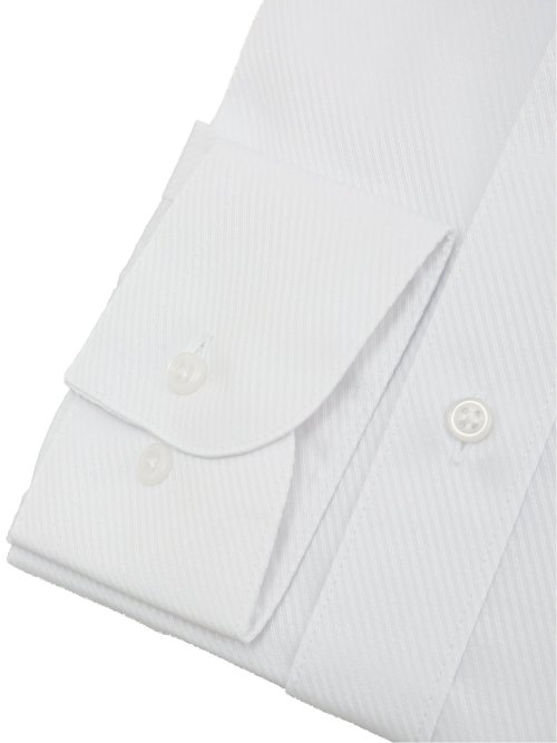 【WEB限定】形態安定 吸水速乾 スタンダードフィット 長袖シャツ5枚セット 白