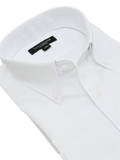 【WEB限定】形態安定 吸水速乾 スタンダードフィット 長袖シャツ5枚セット 白