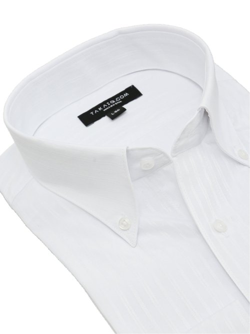 【WEB限定】形態安定 吸水速乾 スタンダードフィット 長袖シャツ5枚セット 白