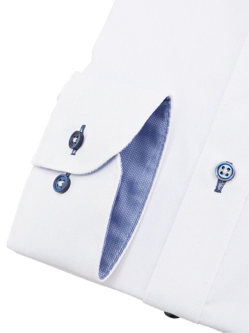 形態安定 吸水速乾 スタンダードフィット ドゥエボタンダウン長袖シャツ