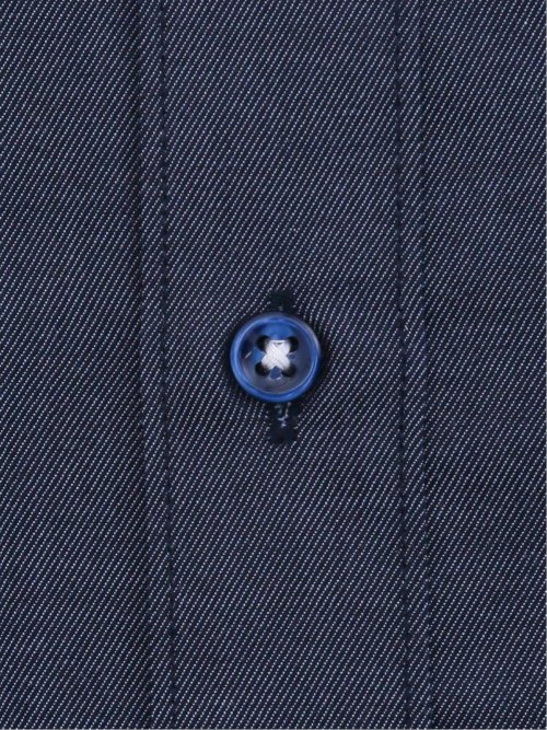 形態安定 吸水速乾 スタンダードフィット ボタンダウン長袖シャツ