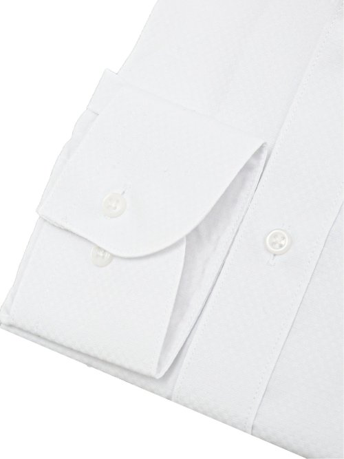 【WEB限定】形態安定 吸水速乾 スタンダードフィット ワイドカラー長袖シャツ