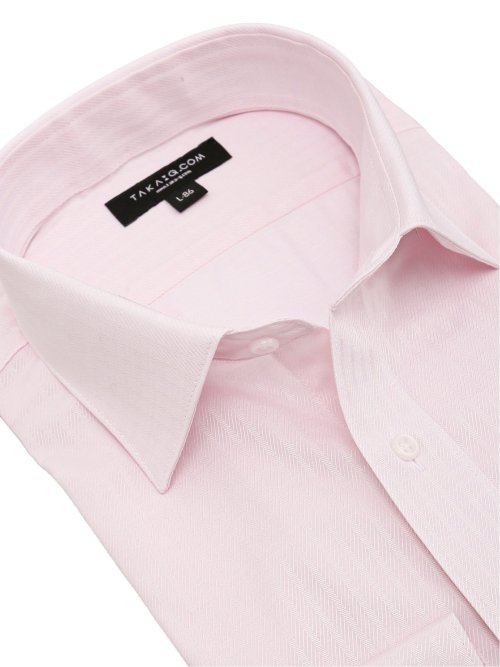 【WEB限定】形態安定 吸水速乾 スタンダードフィット ワイドカラー長袖シャツ