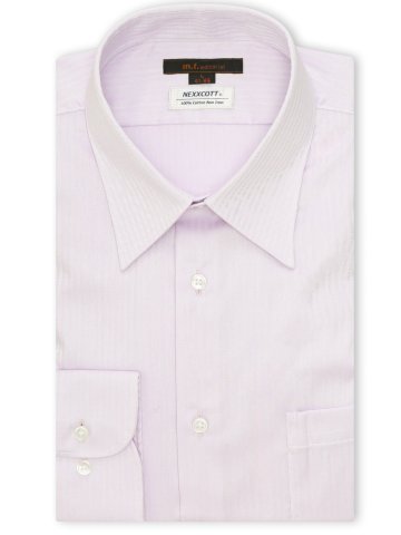 綿100% ノンアイロン NEWスタンダードフィット レギュラーカラー長袖シャツ