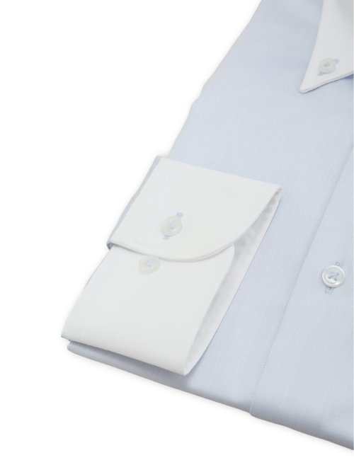 綿100% ノンアイロン NEWスタンダードフィット ボタンダウン長袖シャツ