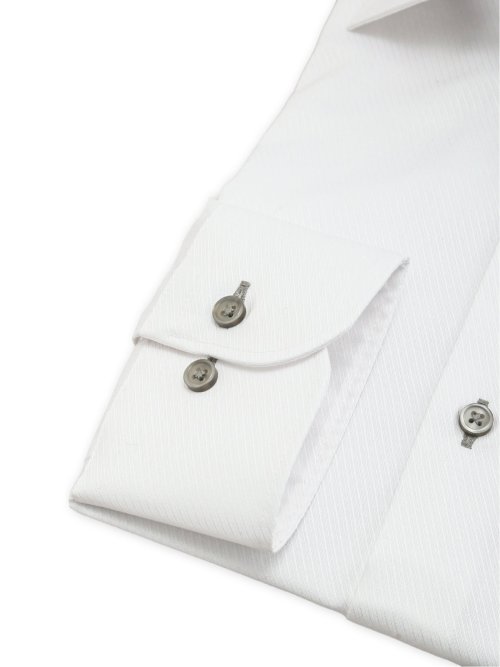 綿100% ノンアイロン NEWスタンダードフィット ワイドカラー長袖シャツ