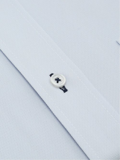 ノンアイロンストレッチ NEWスタンダードフィット ボタンダウン長袖ニットシャツ