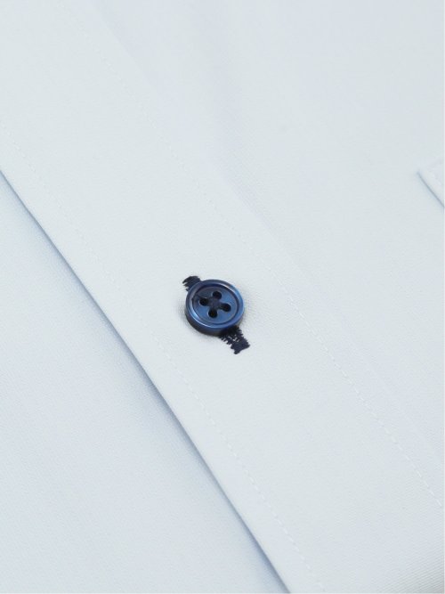 ノンアイロンストレッチ NEWスタンダードフィット ワイドカラー長袖ニットシャツ