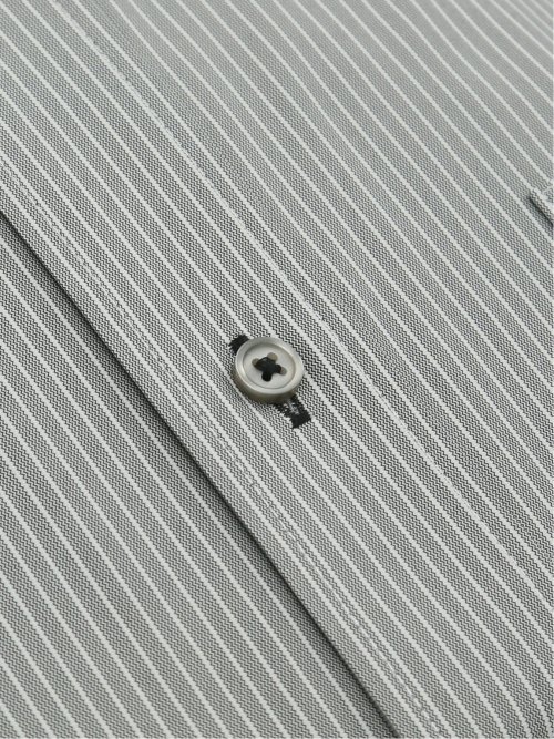ノンアイロンストレッチ NEWスタンダードフィット ワイドカラー長袖ニットシャツ