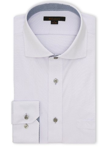 ノンアイロンストレッチ NEWスタンダードフィット カッタウェイ長袖ニットシャツ