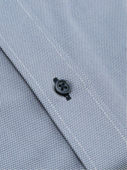 ノンアイロンストレッチ NEWスタンダードフィット カッタウェイ長袖ニットシャツ