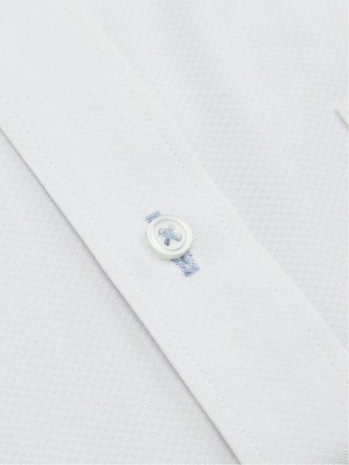 ノンアイロンストレッチ NEWスタンダードフィット レギュラーカラー長袖ニットシャツ