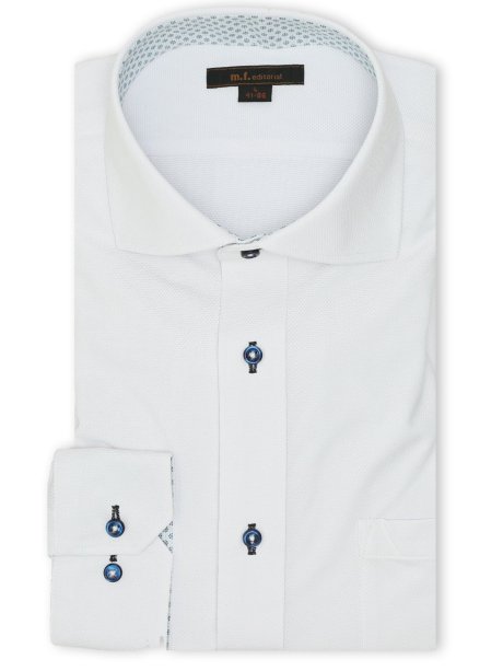 ボディシェル NEWスタンダードフィット カッタウェイ 長袖 ニット シャツ