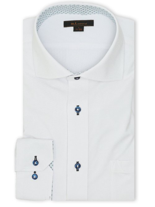 ボディシェル NEWスタンダードフィット カッタウェイ 長袖 ニット シャツ