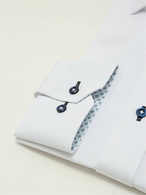 ボディシェル NEWスタンダードフィット カッタウェイ 長袖 ニット シャツ