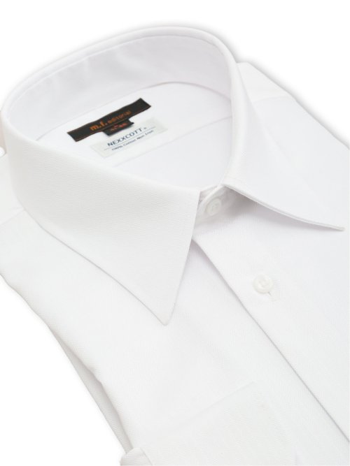 綿100% ノンアイロン NEWスタンダードフィット レギュラーカラー長袖シャツ