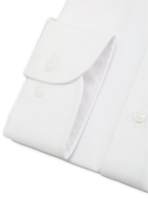 綿100% ノンアイロン NEWスタンダードフィット レギュラーカラー長袖シャツ