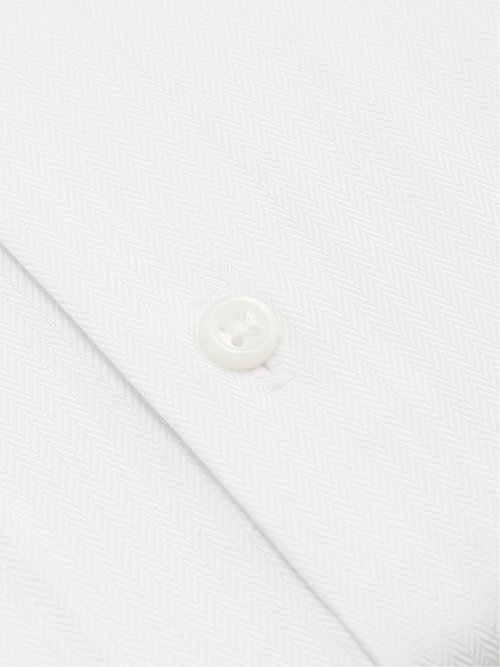 綿100% ノンアイロン NEWスタンダードフィット レギュラーカラー長袖シャツ