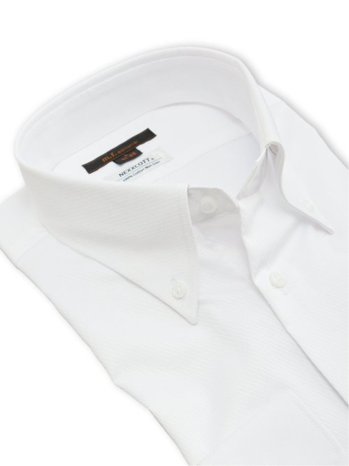 綿100% ノンアイロン NEWスタンダードフィット ボタンダウン長袖シャツ