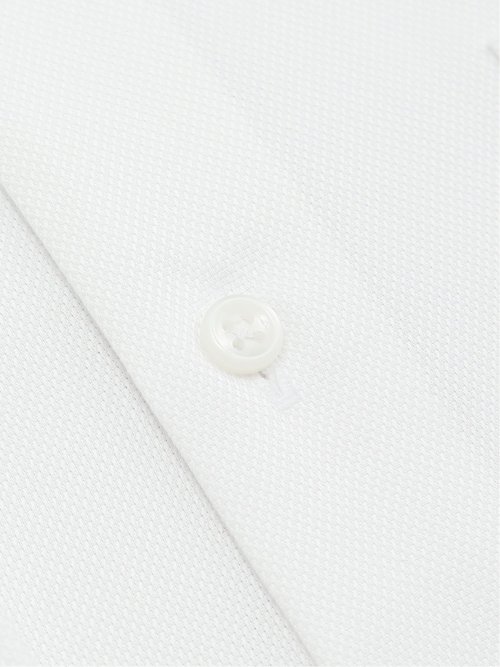 綿100% ノンアイロン NEWスタンダードフィット ワイドカラー長袖シャツ