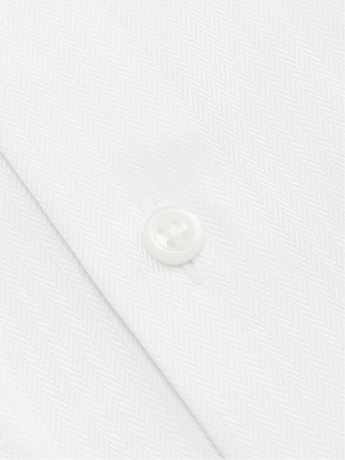 綿100% ノンアイロン NEWスタンダードフィット カッタウェイ長袖シャツ