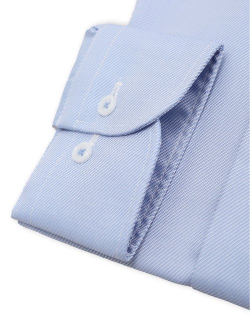 綿100% ノンアイロン NEWスタンダードフィット レギュラーカラー長袖シャツ