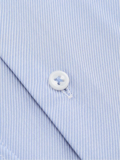 綿100% ノンアイロン NEWスタンダードフィット レギュラーカラー長袖シャツ