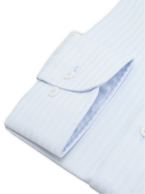 綿100% ノンアイロン NEWスタンダードフィット ボタンダウン長袖シャツ