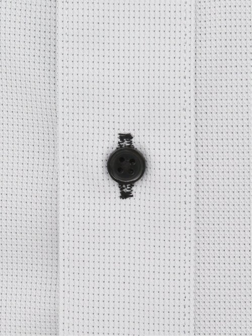 ノーアイロンストレッチ スタンダードフィット ボタンダウン半袖ニットシャツ