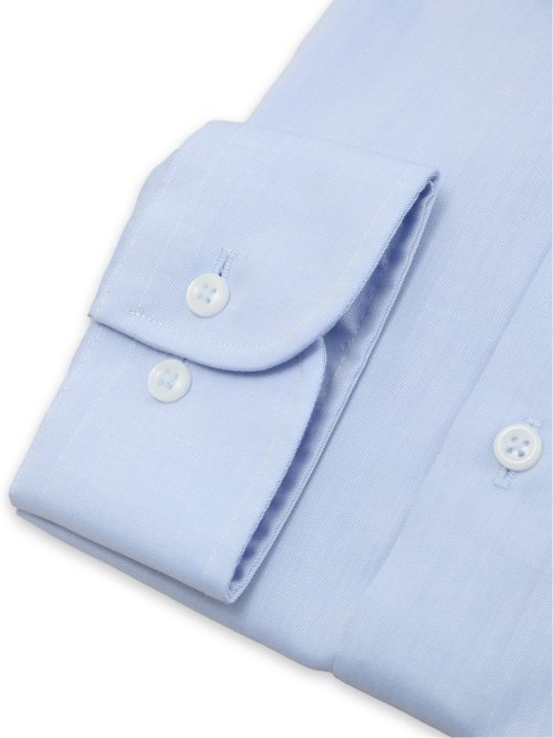 綿100% ノンアイロン NEWスタンダードフィット カッタウェイ長袖シャツ