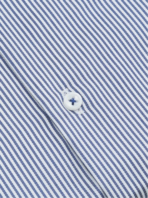 綿100% ノンアイロン NEWスタンダードフィット レギュラーカラー長袖シャツ