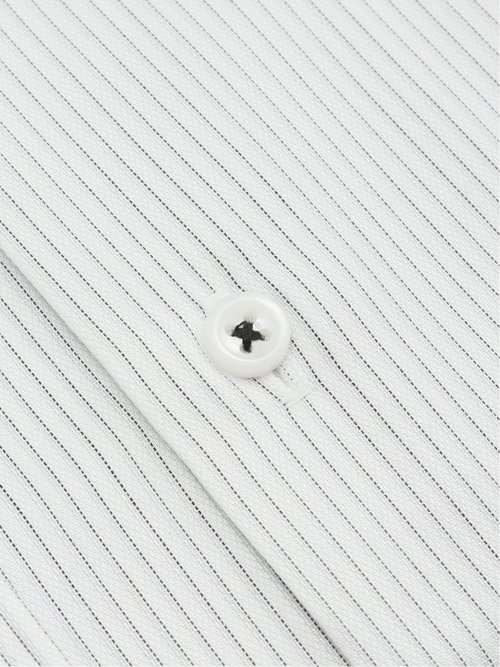 綿100% ノンアイロン NEWスタンダードフィット ワイドカラー長袖シャツ