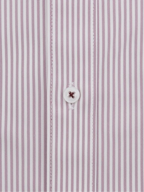 ノーアイロンストレッチ スタンダードフィット ボタンダウン長袖ニットシャツ