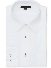 形態安定 吸水速乾 NEWスタンダードフィット レギュラーカラー長袖シャツ