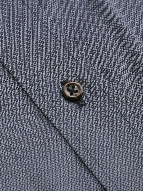 イージーアイロン ストレッチ NEWスタンダードフィット ショートワイドカラー長袖シャツ