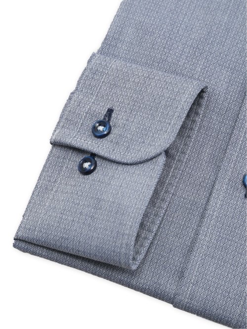 形態安定 吸水速乾 NEWスタンダードフィット レギュラーカラー長袖シャツ