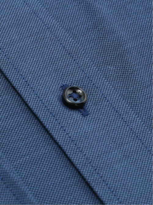 イージーアイロン ストレッチ NEWスタンダードフィット スナップダウン長袖シャツ