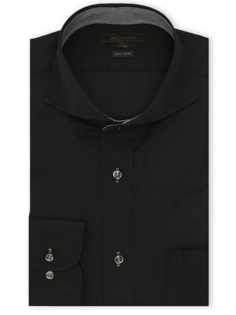イージーアイロン ストレッチ NEWスタンダードフィット スナップダウン長袖シャツ