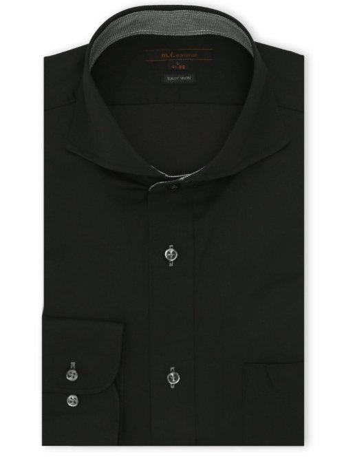 イージーアイロン ストレッチ NEWスタンダードフィット スナップダウン長袖シャツ