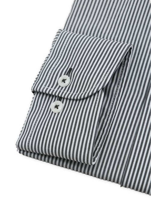 形態安定 吸水速乾 NEWスタンダードフィット ワイドカラー長袖シャツ