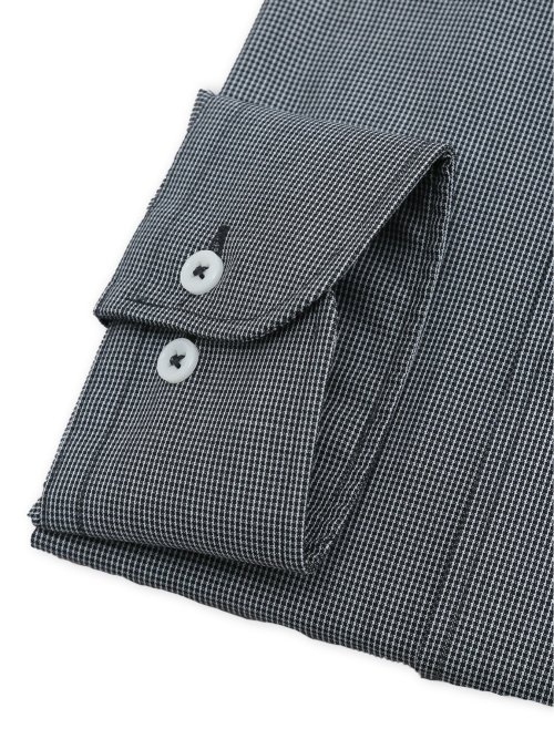 形態安定 吸水速乾 NEWスタンダードフィット レギュラーカラー長袖シャツ