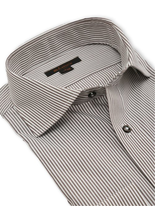 形態安定 吸水速乾 NEWスタンダードフィット カッタウェイ長袖シャツ