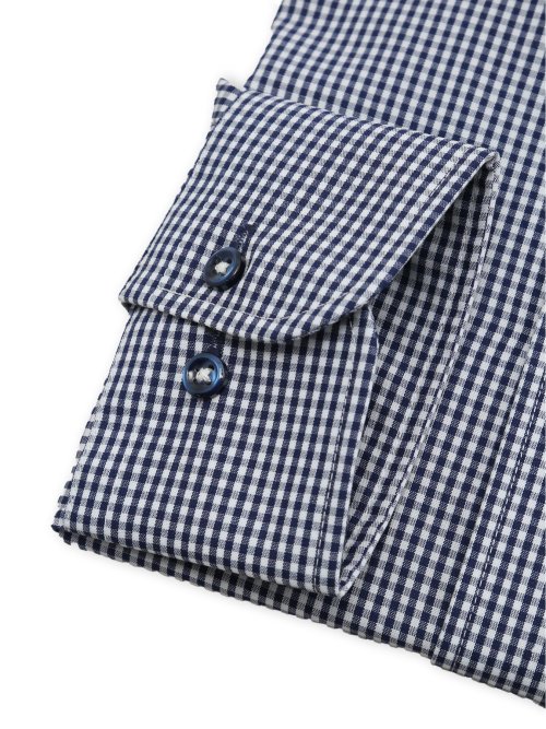 形態安定 吸水速乾 NEWスタンダードフィット ボタンダウン長袖シャツ