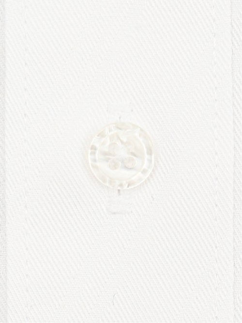 日本生地ジャガード スタンダードフィット ボタンダウン長袖シャツ